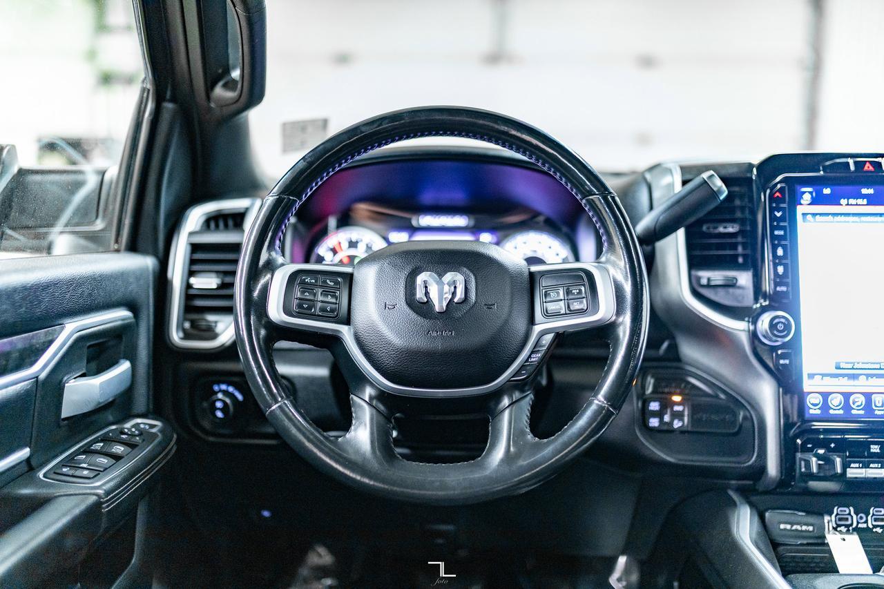 2021 Ram 2500 4x4 Crew Cab Big Horn Diesel Leather Roof Nav Red Deer AB