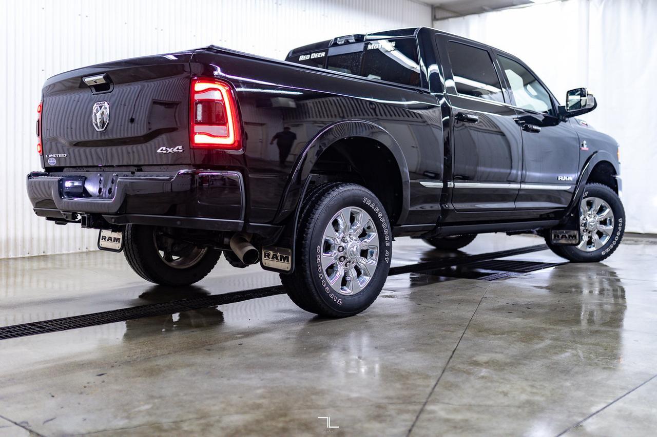 2021 Ram 2500 4x4 Crew Cab Limited Diesel Leather Roof Nav Red Deer AB