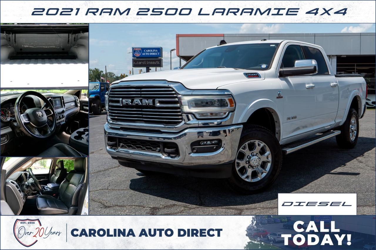 2021 Ram 2500 Laramie 4X4 / 6.7L Turbo Diesel / Heated Front Seats!