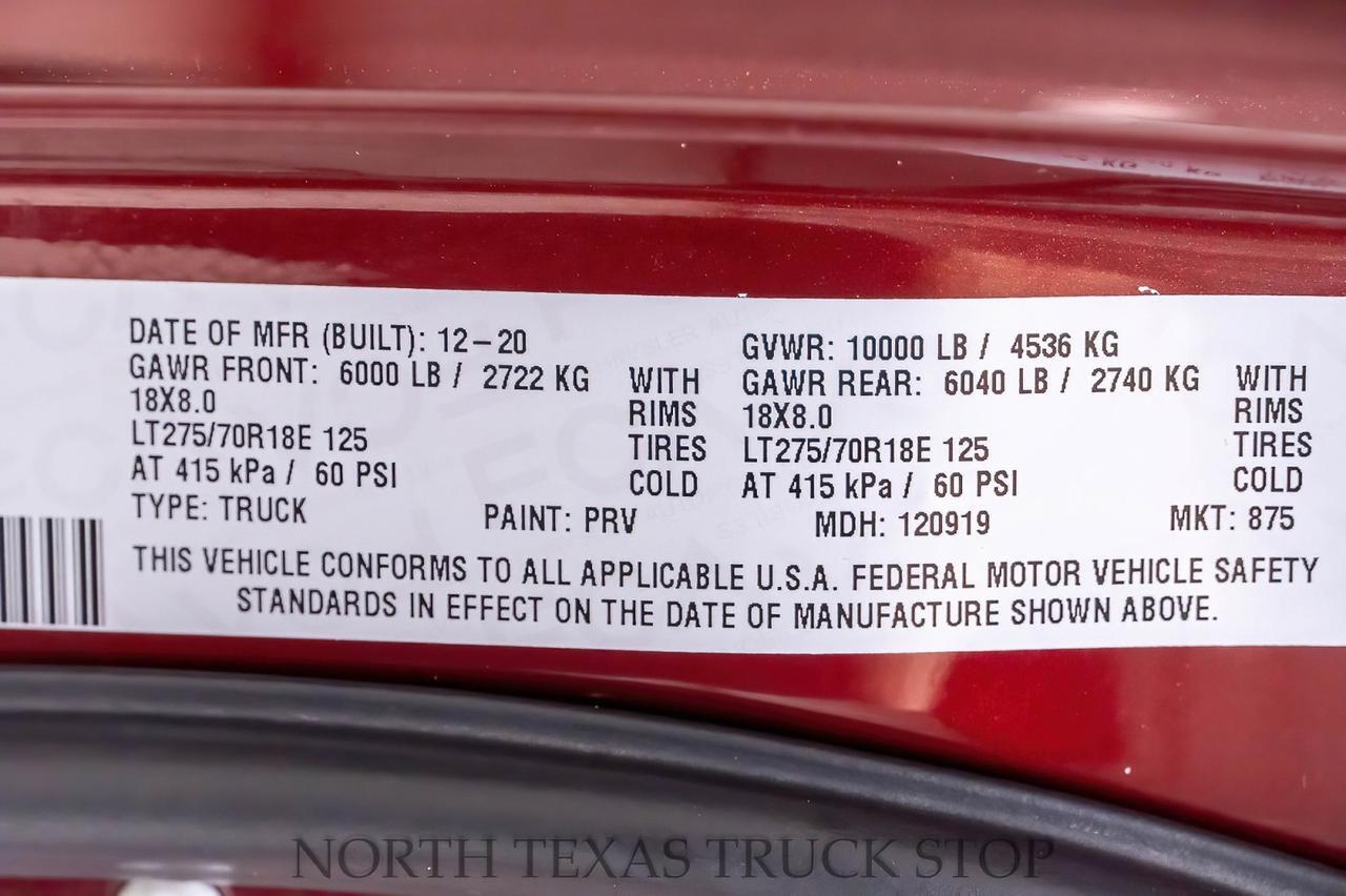 2021 Ram 2500 Laramie 6.7L Cummins 4X4 Mansfield TX