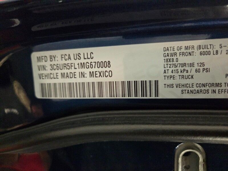 2021 Ram 2500 Laramie 6.7L Diesel Leather Camera 1 Owner FREE WARRANTY Arlington TX