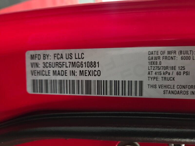 2021 Ram 2500 Laramie Laramie 6.7L Diesel GPS Camera Gooseneck Bumpers FREE WARRANTY Arlington TX