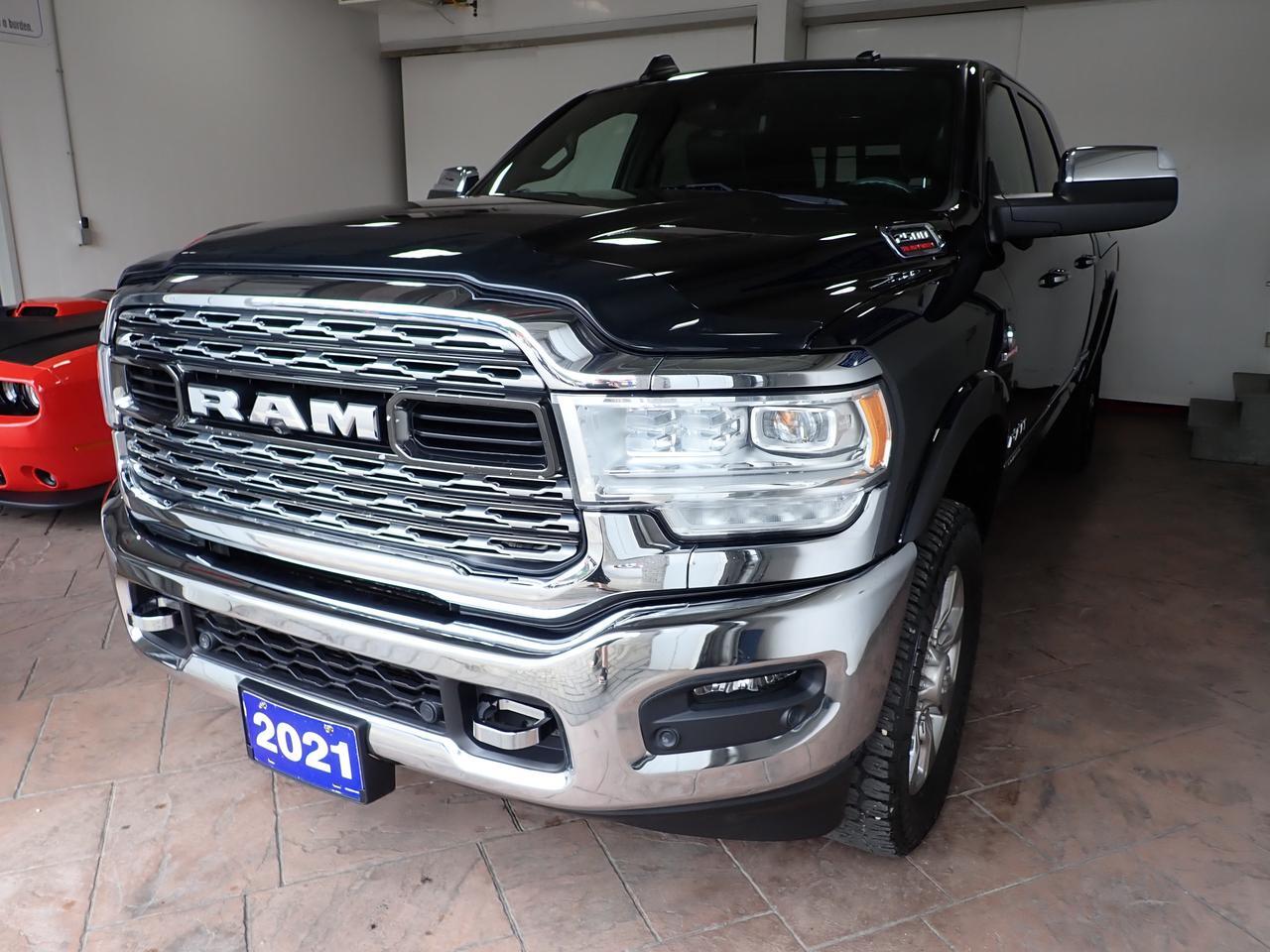 2021 Ram 2500 Limited 4WD MEGA CAB 6'4" BOX LEATHER NAVI SUNROOF *DIESEL** Listowel ON