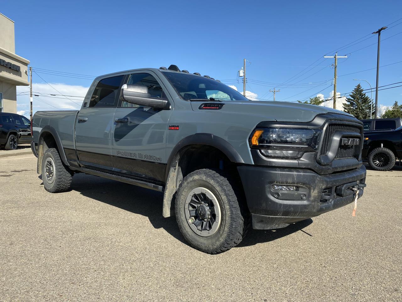 2021 Ram 2500 Power Wagon Crew Cab 4x4 | HEMI V8 | Low KMs | Leather | Heated Vented Seats | Sunroof Redwater AB