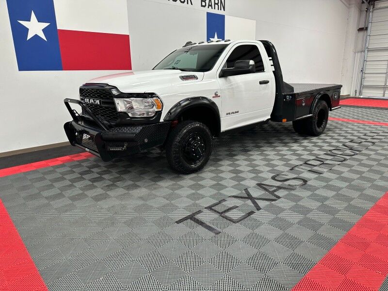 2021 Ram 3500 4WD Flatbed Tool Boxes Reg Cab 6.7L Diesel FREE WARRANTY Arlington TX