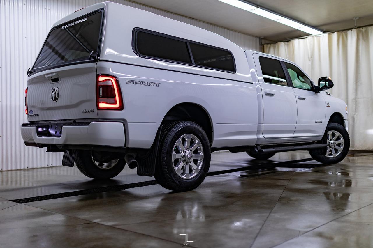 2021 Ram 3500 4x4 Crew Cab Big Horn Diesel Longbox Nav BCam Red Deer AB