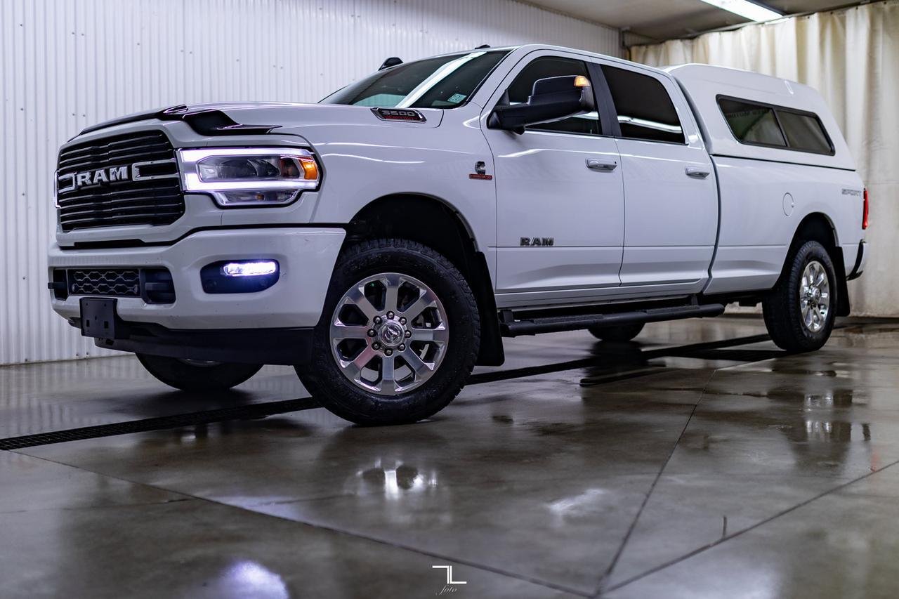 2021 Ram 3500 4x4 Crew Cab Big Horn Diesel Longbox Nav BCam Red Deer AB