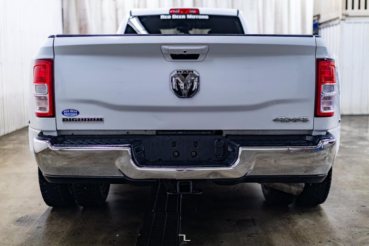 2021 Ram 3500 4x4 Crew Cab Big Horn Dually Diesel BCam Red Deer AB