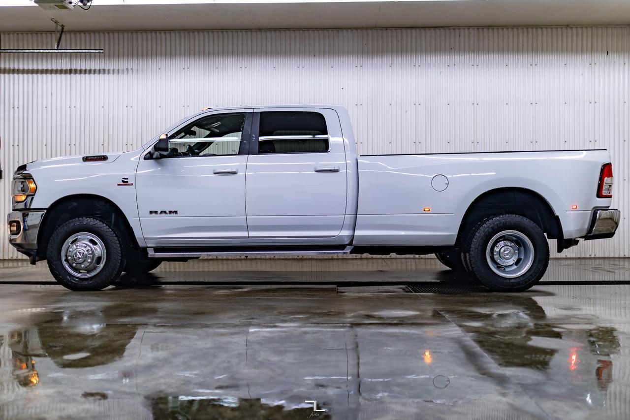2021 Ram 3500 4x4 Crew Cab Big Horn Dually Diesel BCam Red Deer AB