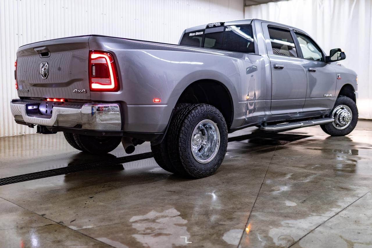 2021 Ram 3500 4x4 Crew Cab Big Horn Dually Diesel BCam Red Deer AB
