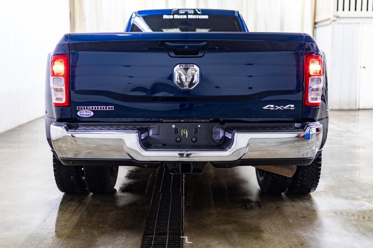 2021 Ram 3500 4x4 Crew Cab Big Horn Dually Diesel BCam Red Deer AB