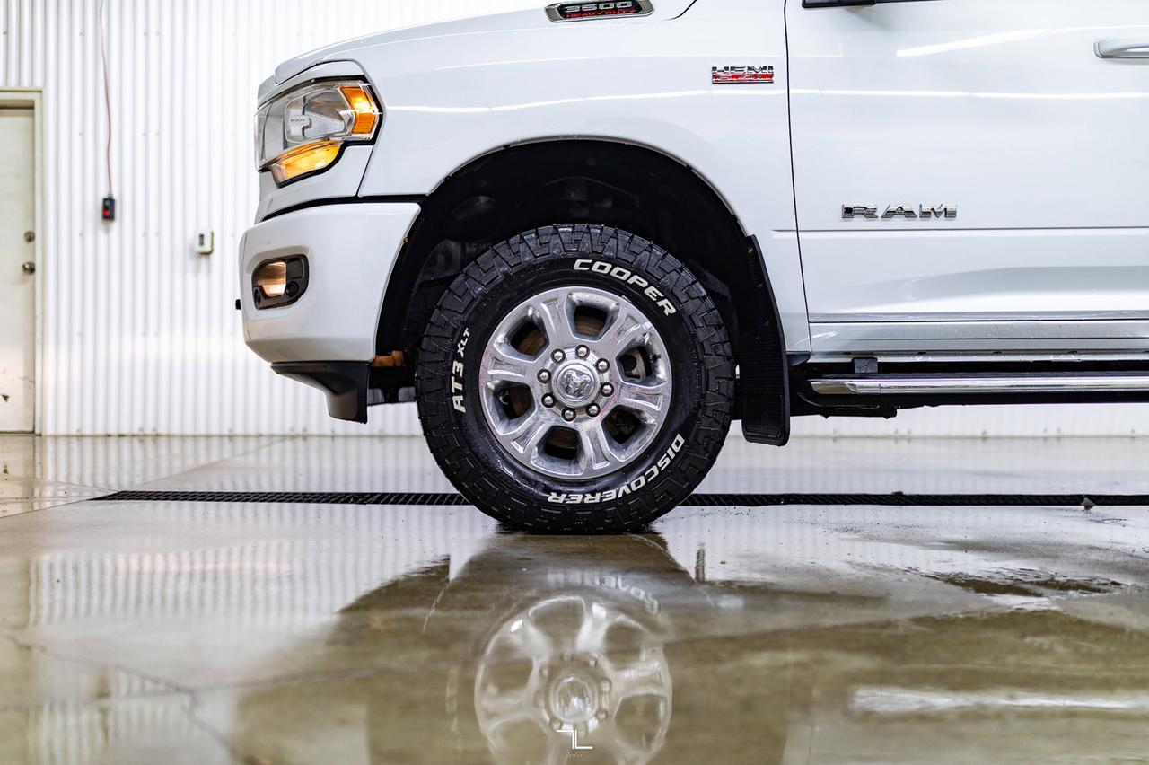 2021 Ram 3500 4x4 Crew Cab Big Horn Longbox BCam Red Deer AB