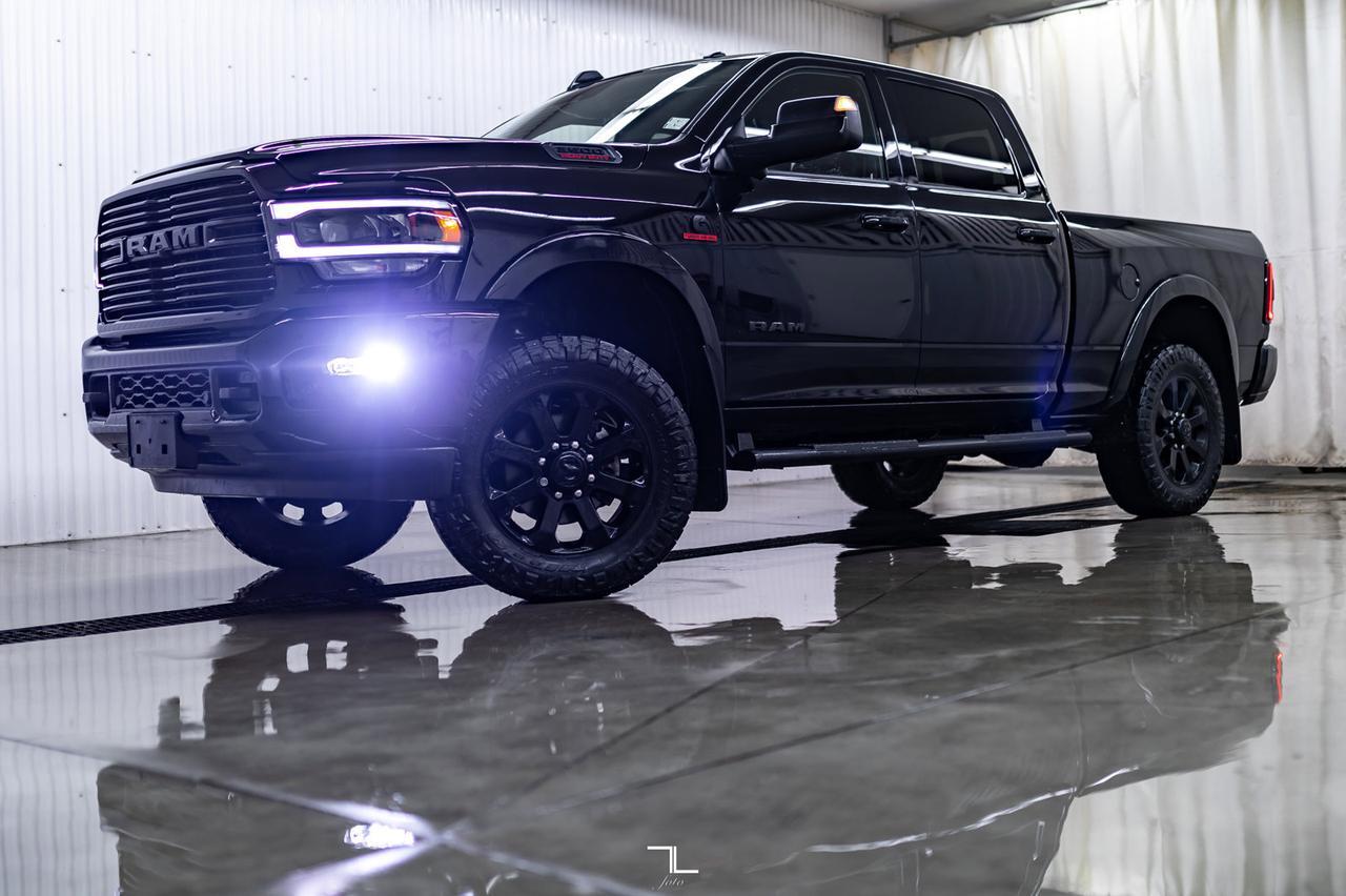 2021 Ram 3500 4x4 Crew Cab Laramie Diesel AISIN Leather Roof Nav Red Deer AB