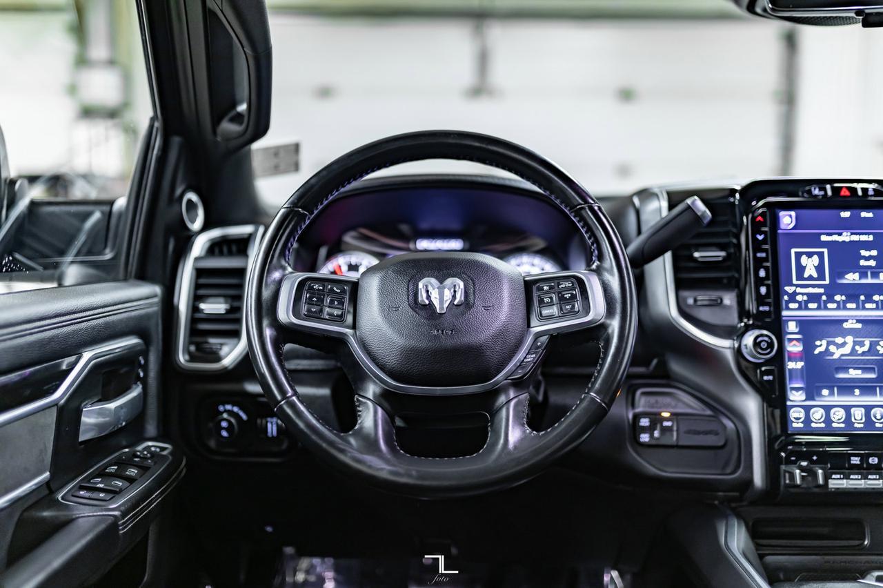 2021 Ram 3500 4x4 Crew Cab Laramie Diesel AISIN Leather Roof Nav Red Deer AB