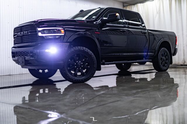 2021 Ram 3500 4x4 Crew Cab Laramie Diesel AISIN Leather Roof Nav Red Deer AB