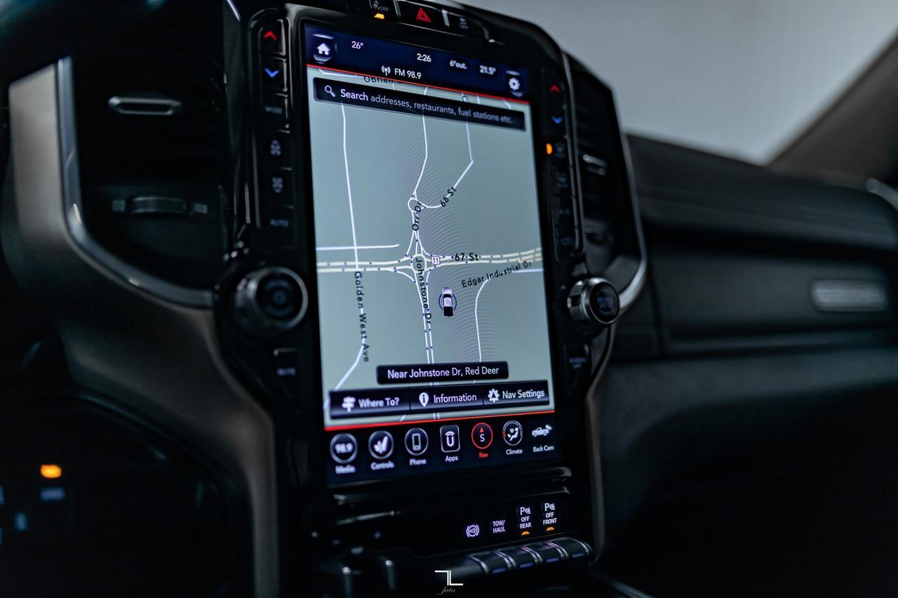 2021 Ram 3500 4x4 Crew Cab Laramie Diesel AISIN Leather Roof Nav Red Deer AB