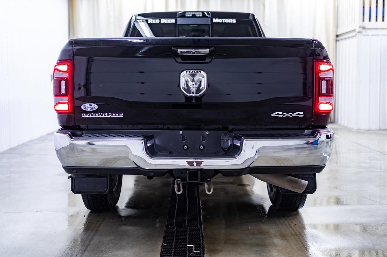 2021 Ram 3500 4x4 Crew Cab Laramie Diesel AISIN Leather Roof Nav Red Deer AB