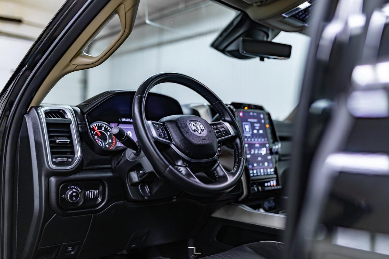 2021 Ram 3500 4x4 Crew Cab Laramie Diesel AISIN Leather Roof Nav Red Deer AB