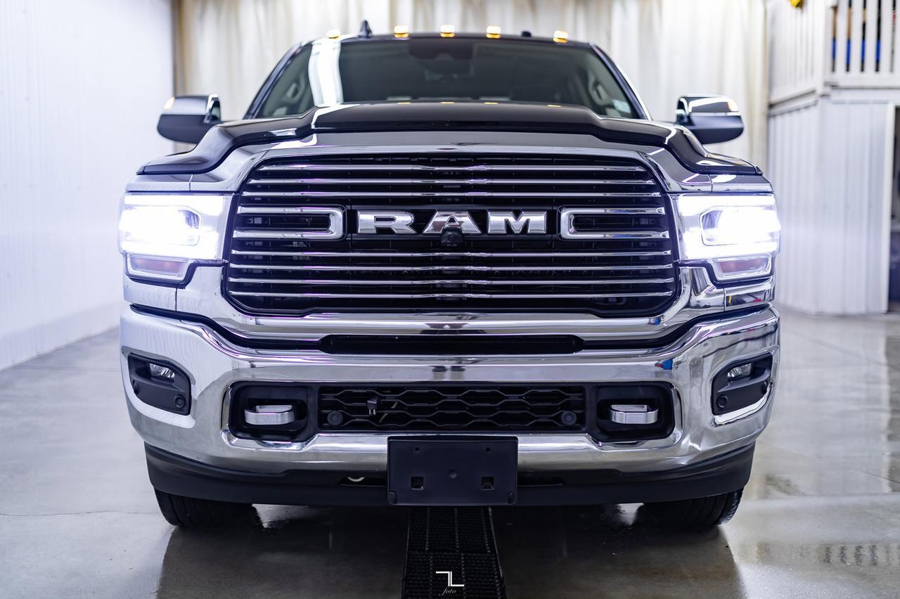 2021 Ram 3500 4x4 Crew Cab Laramie Diesel AISIN Leather Roof Nav Red Deer AB