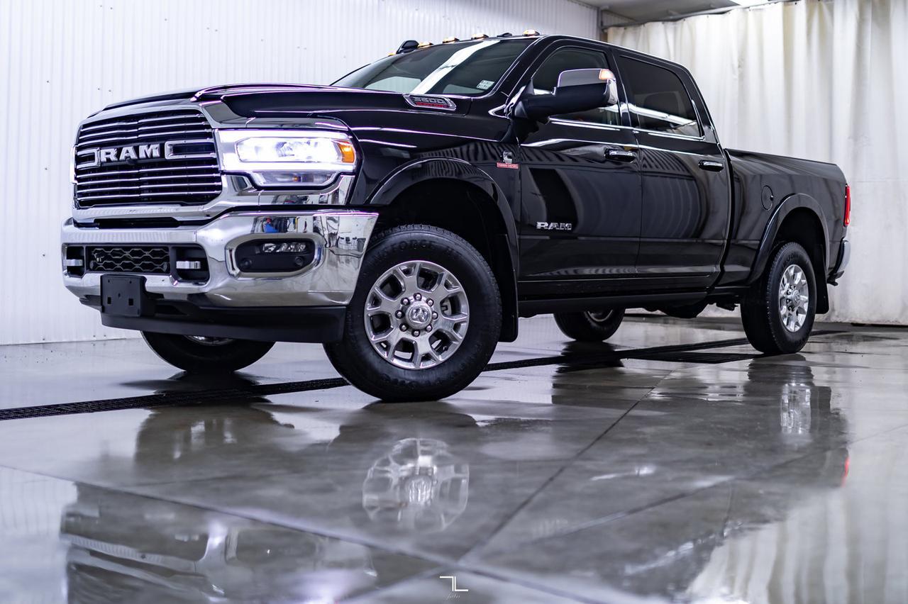 2021 Ram 3500 4x4 Crew Cab Laramie Diesel AISIN Leather Roof Nav Red Deer AB