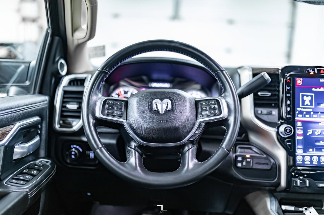 2021 Ram 3500 4x4 Crew Cab Laramie Diesel AISIN Leather Roof Nav Red Deer AB