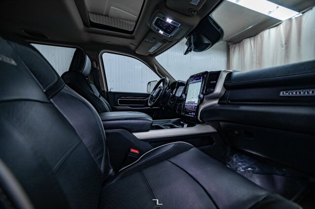 2021 Ram 3500 4x4 Crew Cab Laramie Diesel AISIN Leather Roof Nav Red Deer AB