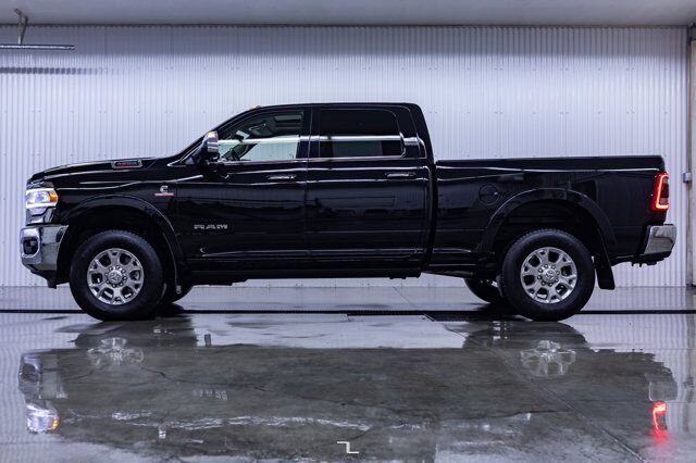 2021 Ram 3500 4x4 Crew Cab Laramie Diesel AISIN Leather Roof Nav Red Deer AB