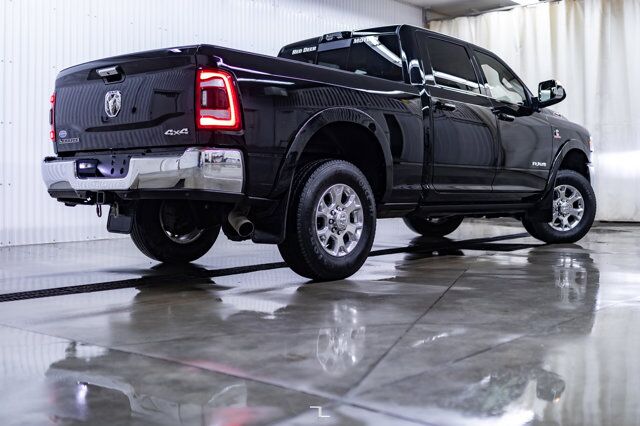 2021 Ram 3500 4x4 Crew Cab Laramie Diesel AISIN Leather Roof Nav Red Deer AB