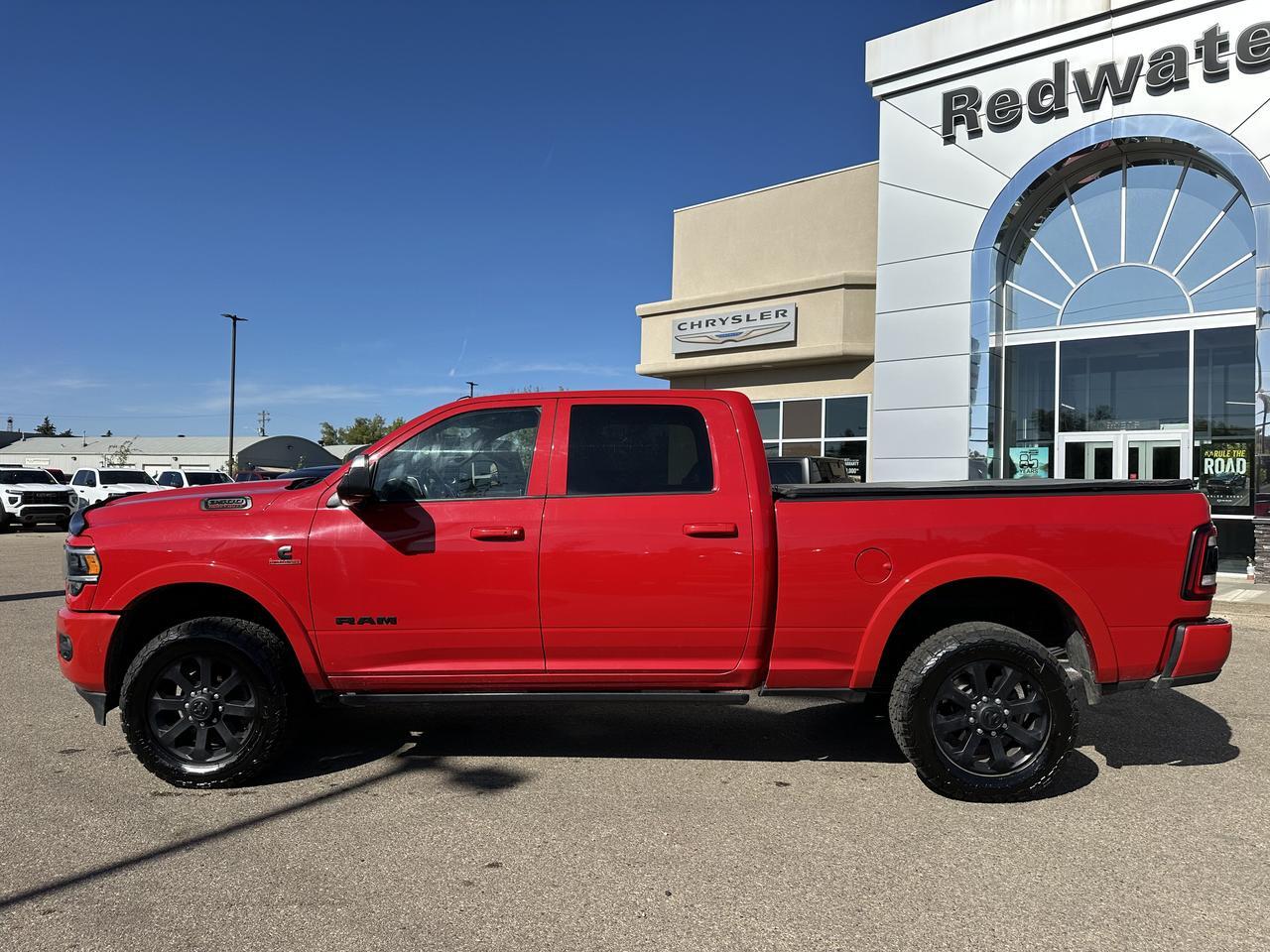 2021 Ram 3500 Laramie Crew Cab 4x4 | Cummins Diesel | 20IN Black Wheels | Leather Heated Seats | NAV | Backup Cam Redwater AB