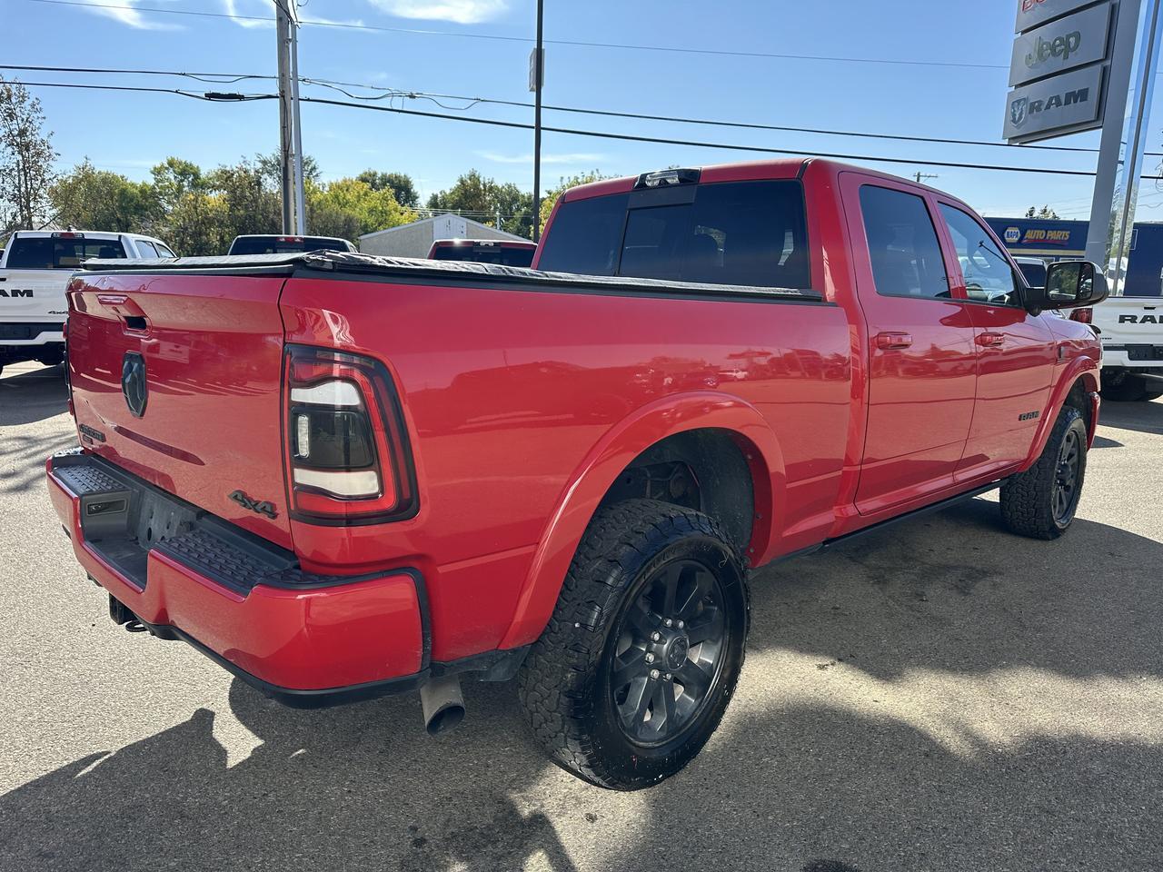 2021 Ram 3500 Laramie Crew Cab 4x4 | Cummins Diesel | 20IN Black Wheels | Leather Heated Seats | NAV | Backup Cam Redwater AB
