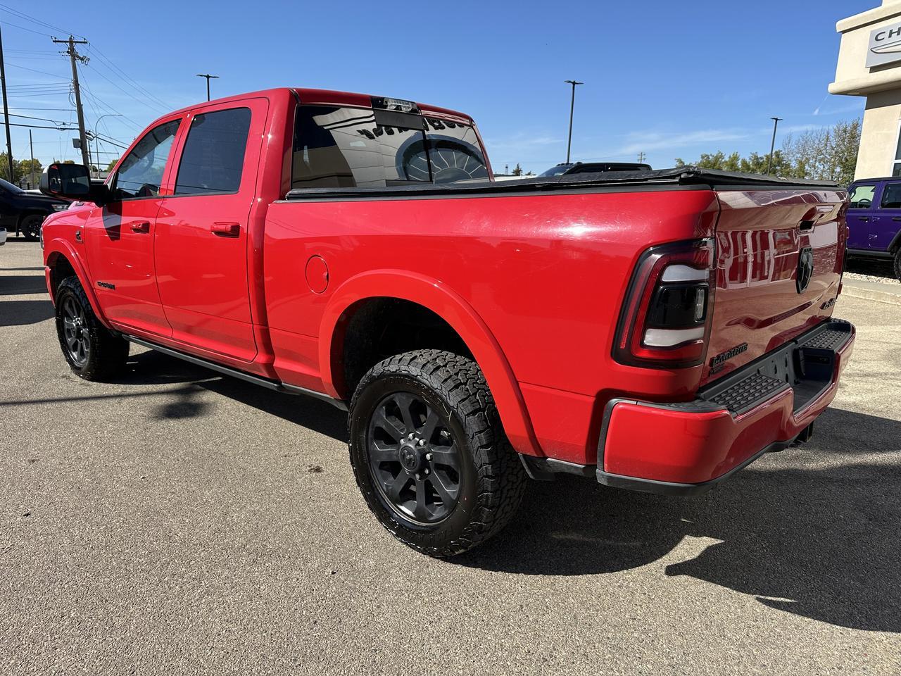 2021 Ram 3500 Laramie Crew Cab 4x4 | Cummins Diesel | 20IN Black Wheels | Leather Heated Seats | NAV | Backup Cam Redwater AB