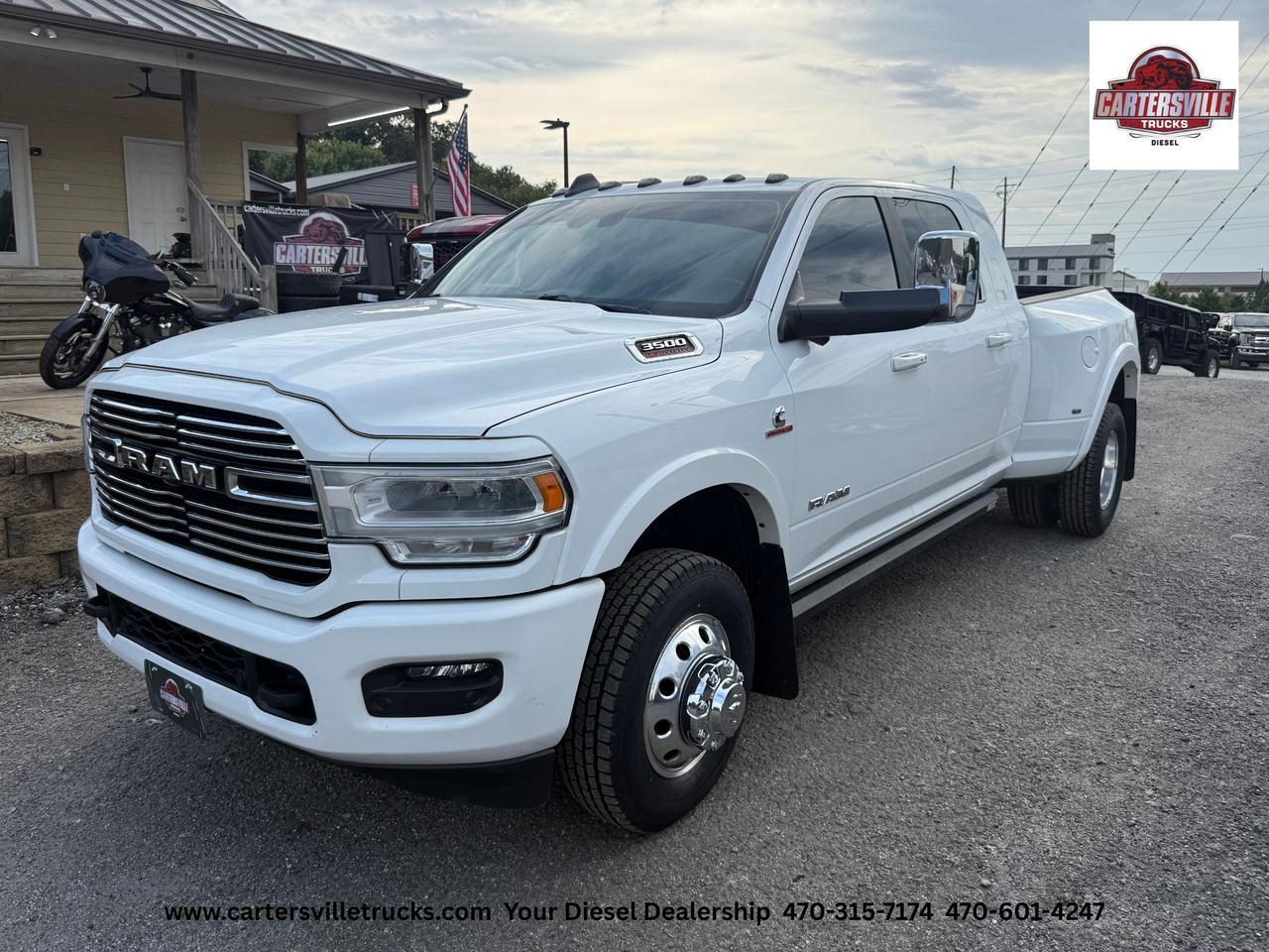 2021 Ram 3500 Laramie MegaCab 4x4 - DUALLY - AMP BOARDS