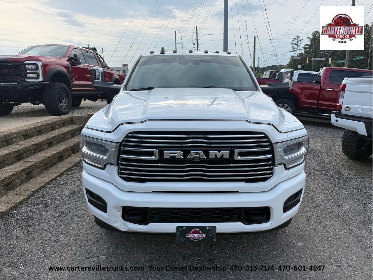 2021 Ram 3500 Laramie MegaCab 4x4 - DUALLY - AMP BOARDS