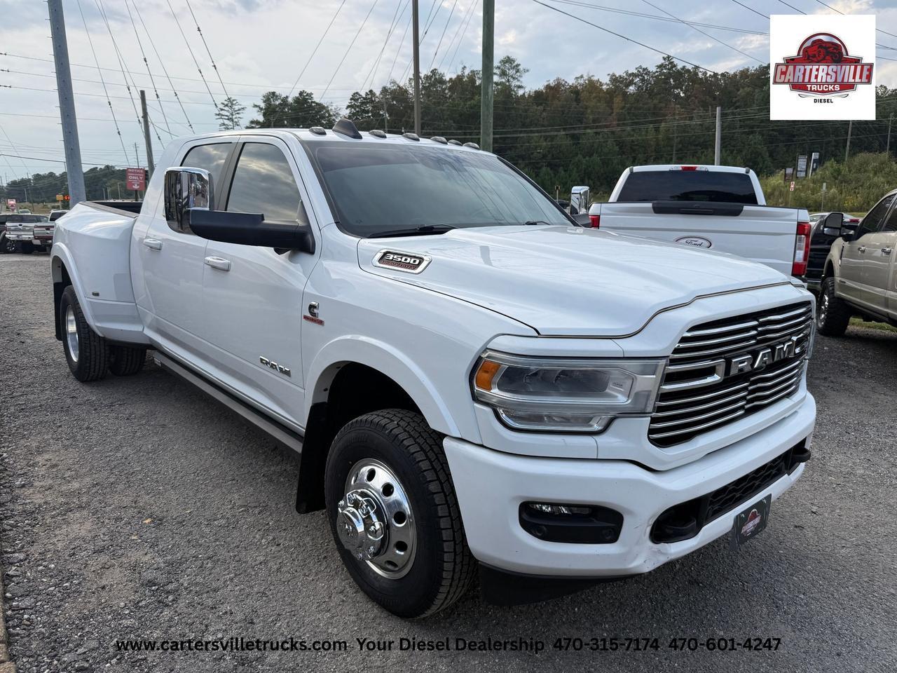 2021 Ram 3500 Laramie MegaCab 4x4 - DUALLY - AMP BOARDS Cartersville GA