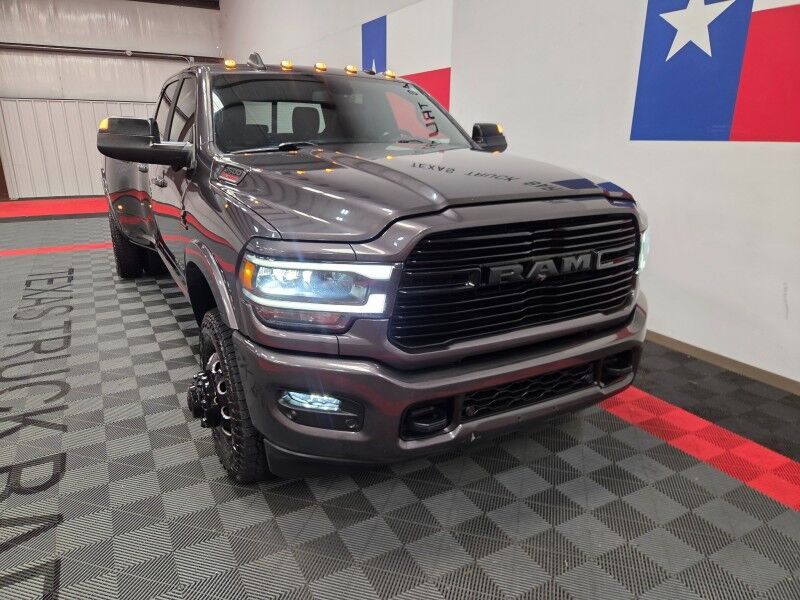 2021 Ram 3500 Laramie Night Edition Dually 4WD AISIN 6.7L Diesel 12in Screen Camera FR Arlington TX