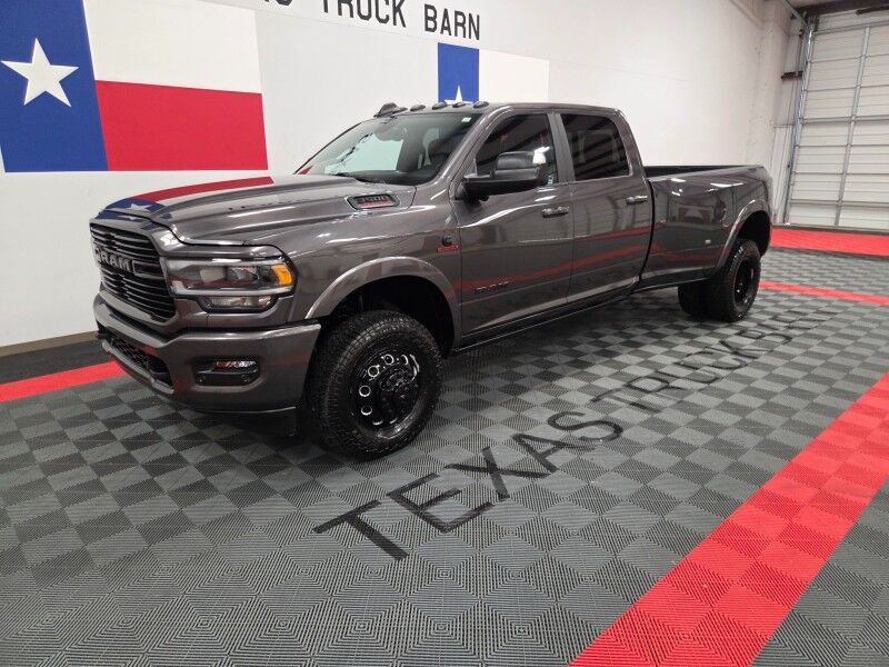 2021 Ram 3500 Laramie Night Edition Dually 4WD AISIN 6.7L Diesel 12in Screen Camera FR