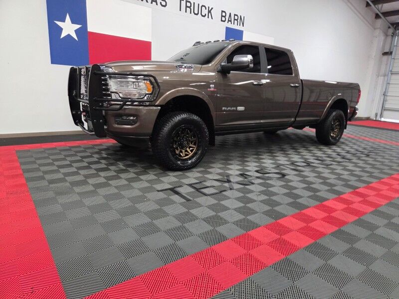2021 Ram 3500 Longhorn Long Bed 6.7L Diesel AISIN 12in GPS Camera NEW Tires