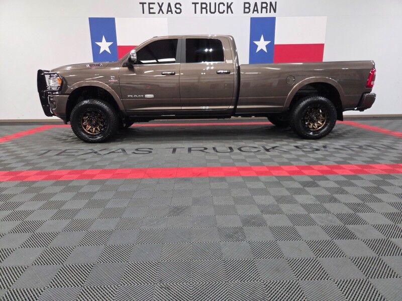2021 Ram 3500 Longhorn Long Bed 6.7L Diesel AISIN 12in GPS Camera NEW Tires