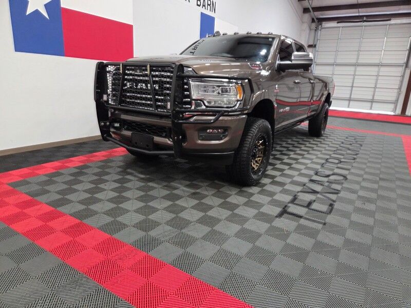 2021 Ram 3500 Longhorn Long Bed 6.7L Diesel AISIN 12in GPS Camera NEW Tires