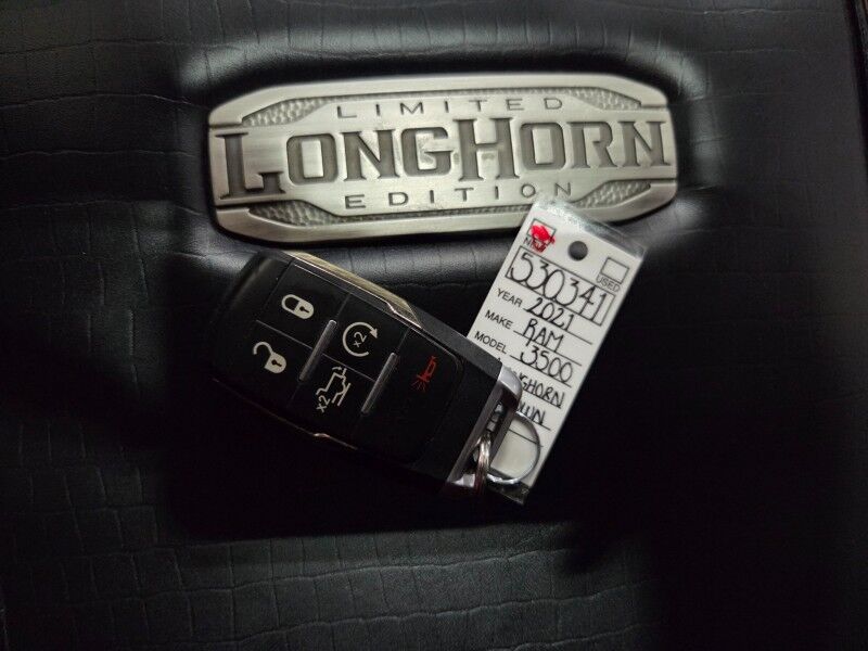 2021 Ram 3500 Longhorn Long Bed 6.7L Diesel AISIN 12in GPS Camera NEW Tires Arlington TX