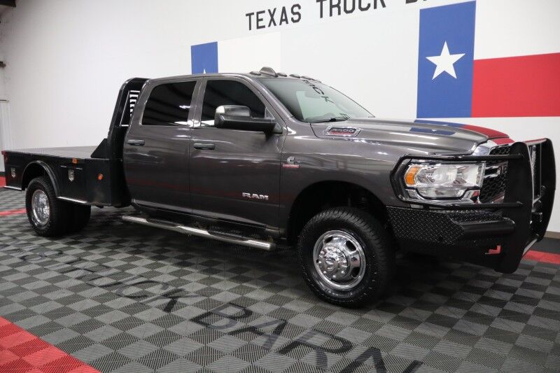 2021 Ram 3500 Tradesman Dually Flatbed Tool Boxes 6.7L Diesel NEW Tires FREE WARRANTY Arlington TX
