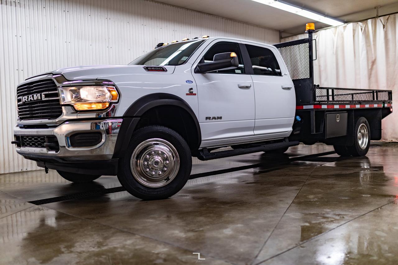 2021 Ram 5500 4x4 Crew Cab SLT Dually Deck Diesel AISIN BCam Red Deer AB