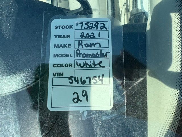 2021 Ram ProMaster 1500 Base Jacksonville FL