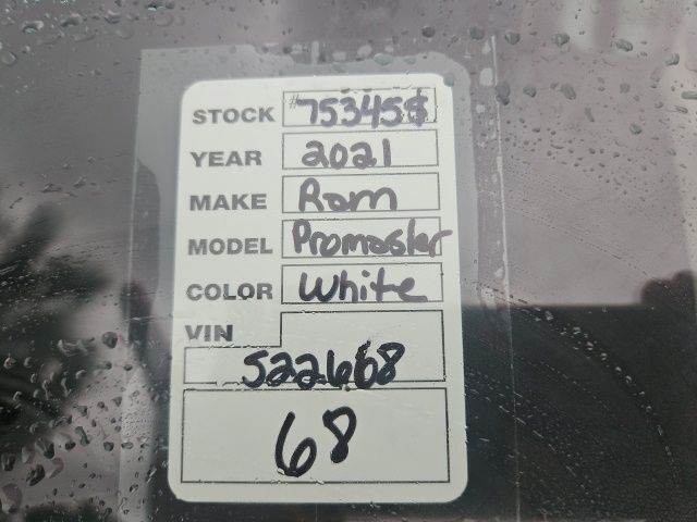2021 Ram ProMaster 2500 High Roof Jacksonville FL