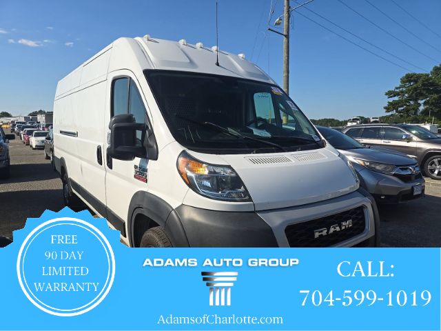 2021 Ram ProMaster 3500 Cargo Van High Roof 159 WB EXT