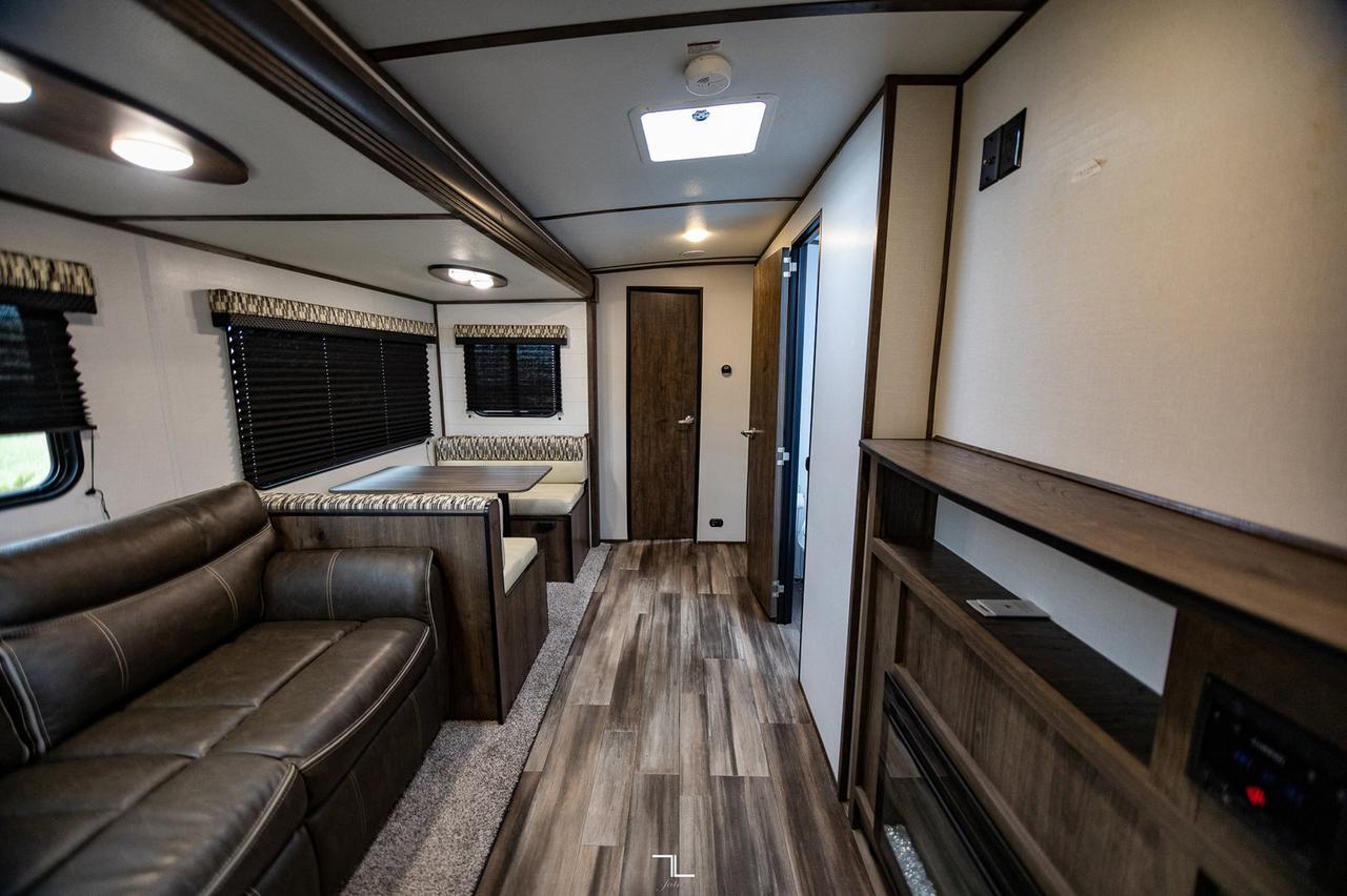 2021 Riverside Intrepid 257 RKS Trailer Slide Fireplace Red Deer AB