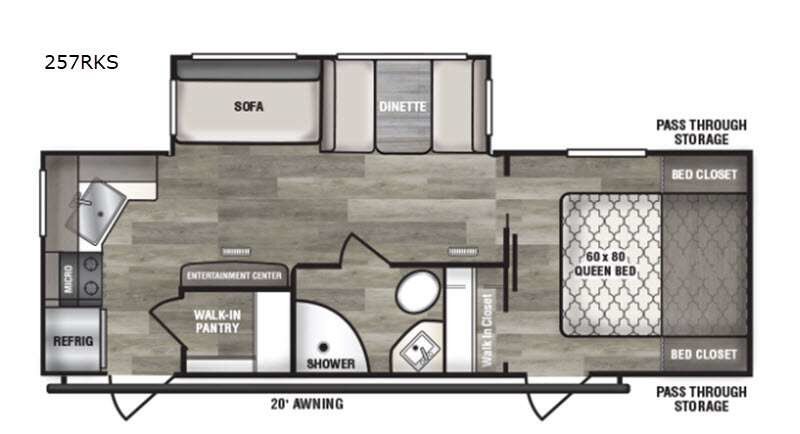 2021 Riverside Intrepid 257 RKS Trailer Slide Fireplace Red Deer AB