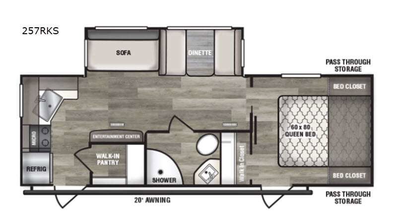 2021 Riverside Intrepid 257 RKS Trailer Slide Fireplace Red Deer AB