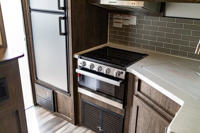 2021 Riverside Intrepid 257 RKS Trailer Slide Fireplace Red Deer AB