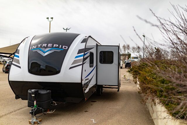 2021 Riverside Intrepid 257 RKS Trailer Slide Fireplace Red Deer AB